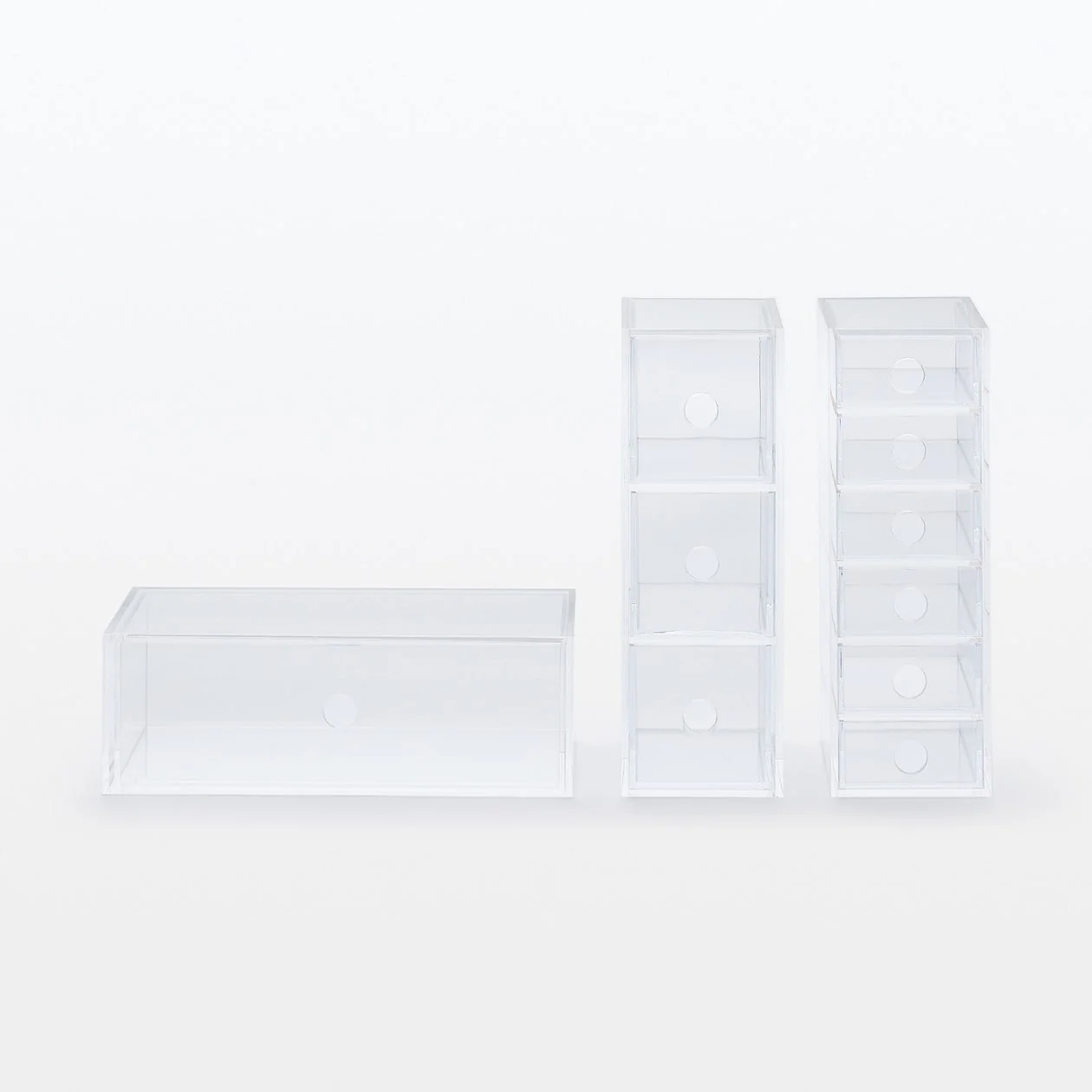 Acrylic Storage Unit - 3 Drawers - Image 4