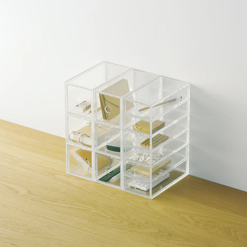 Acrylic Storage Unit - 6 Drawers - Image 4