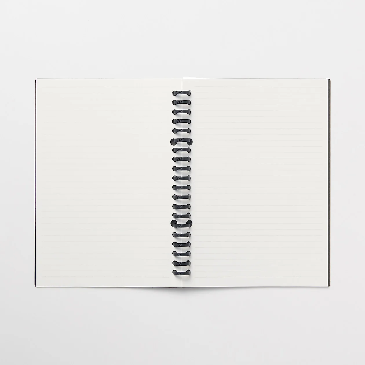 Kraft Cover for Loose Leaf Paper - A5 Dark Grey - Image 5
