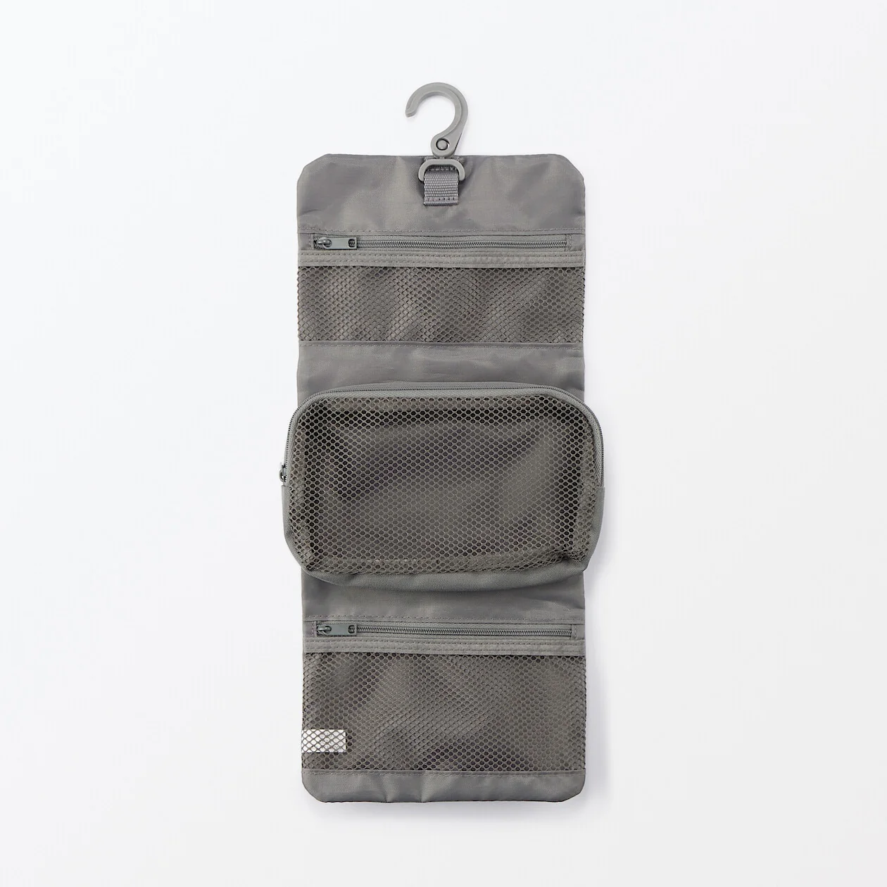 Polyester Hanging Toiletry Case with Pouch - Small - Image 3