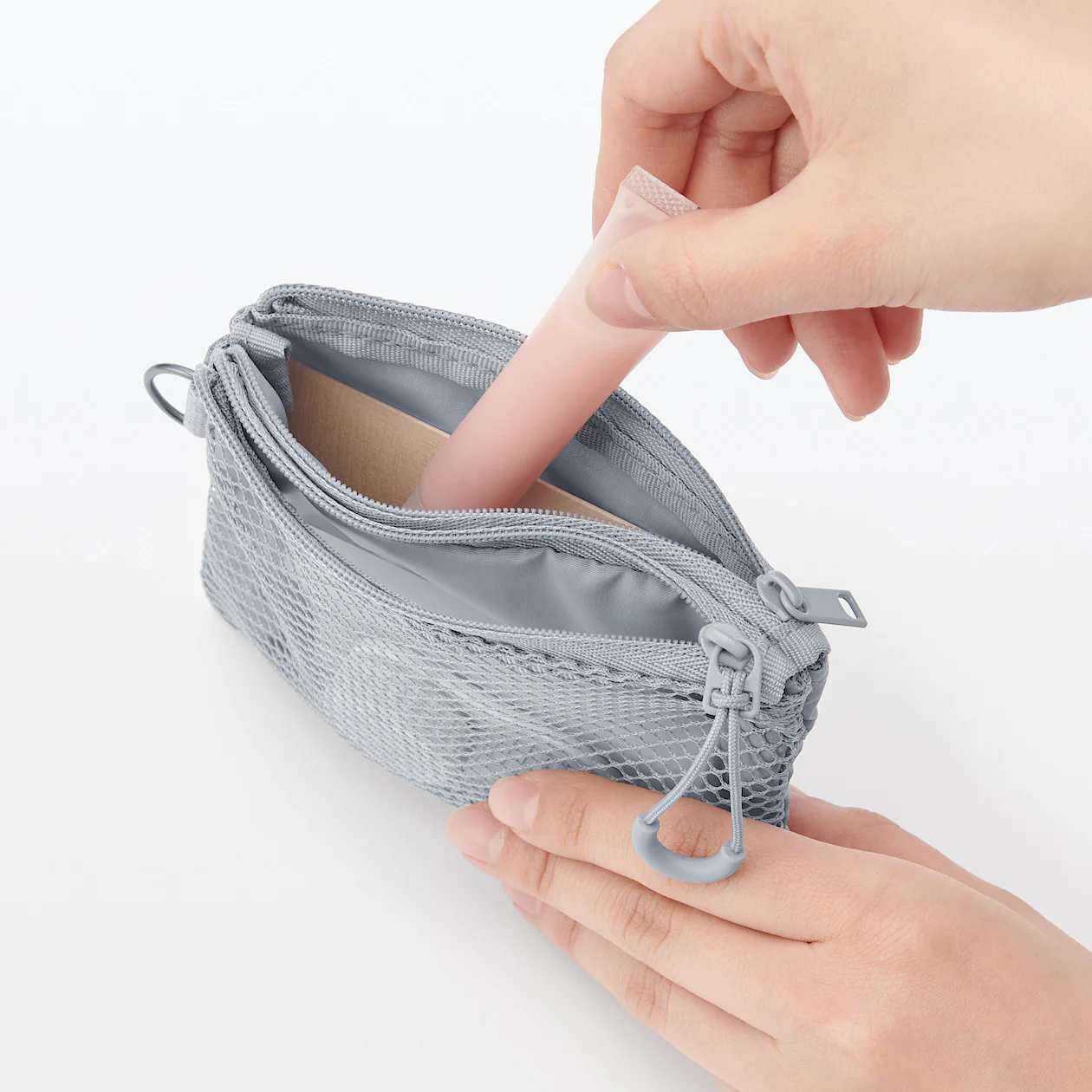 Compact Two-Zipper Travel Pouch - Image 43