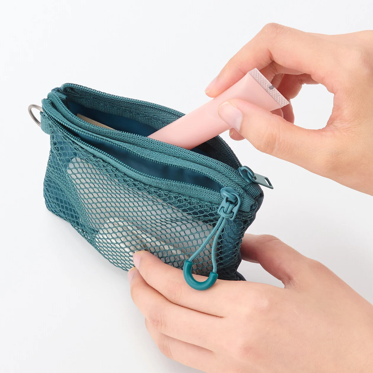 Compact Two-Zipper Travel Pouch - Image 78