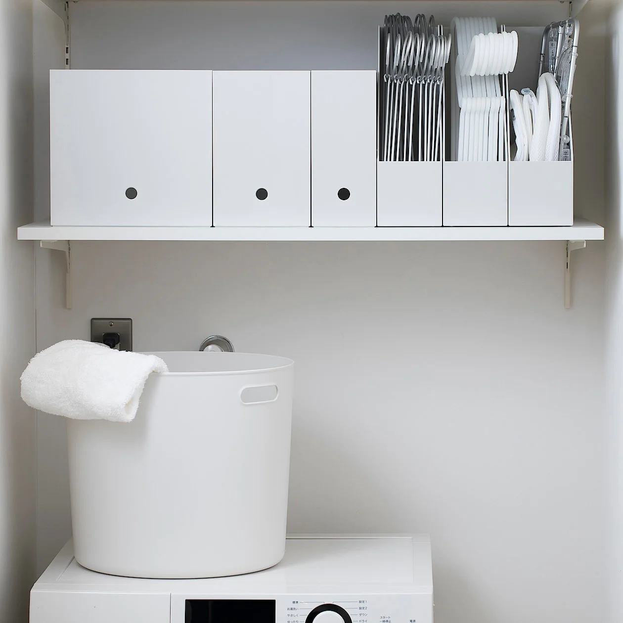Polypropylene File Box - White Grey A4 - Image 7